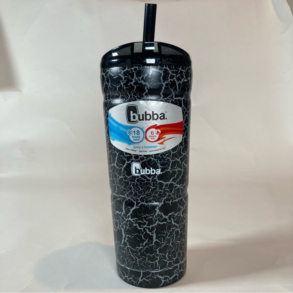 Bubba Black and White Tumbler